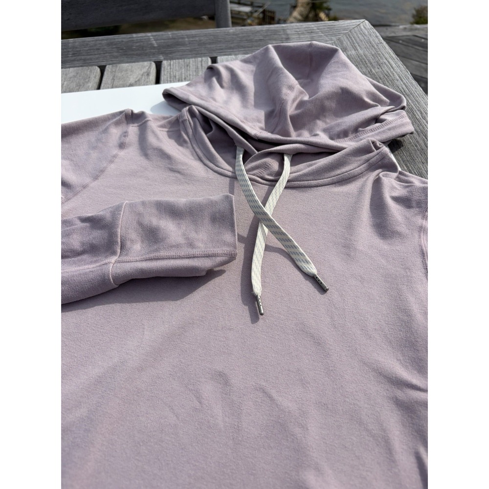 VUORI Women's Halo Essential Pullover Hoodie Lilac Light Purple VW226 Size Small